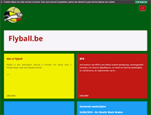 Tablet Screenshot of flyball.be