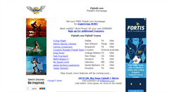 Desktop Screenshot of flyball.com